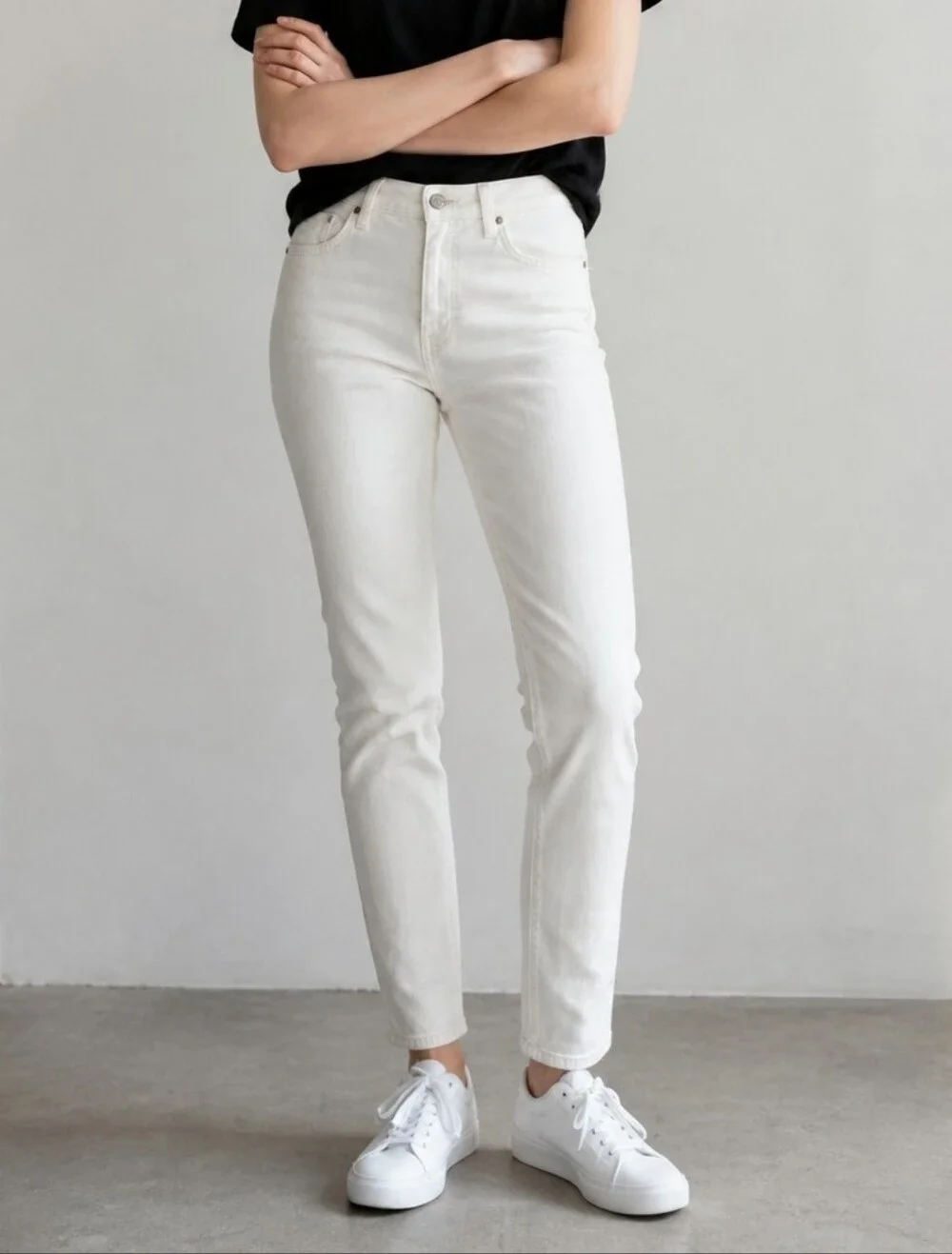 Kate Spade New York Skinny Jeans Women 29 Off White Ivory Denim